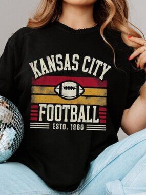 Kansas City T-shirt, Unisex Tee, KC Football Fan Shirt
